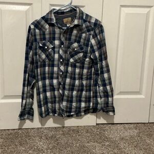 Sears Roebuck & CO. Flannel - Men’s Medium